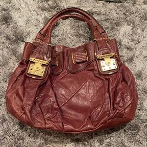 Purple leather y2k juicy couture purse